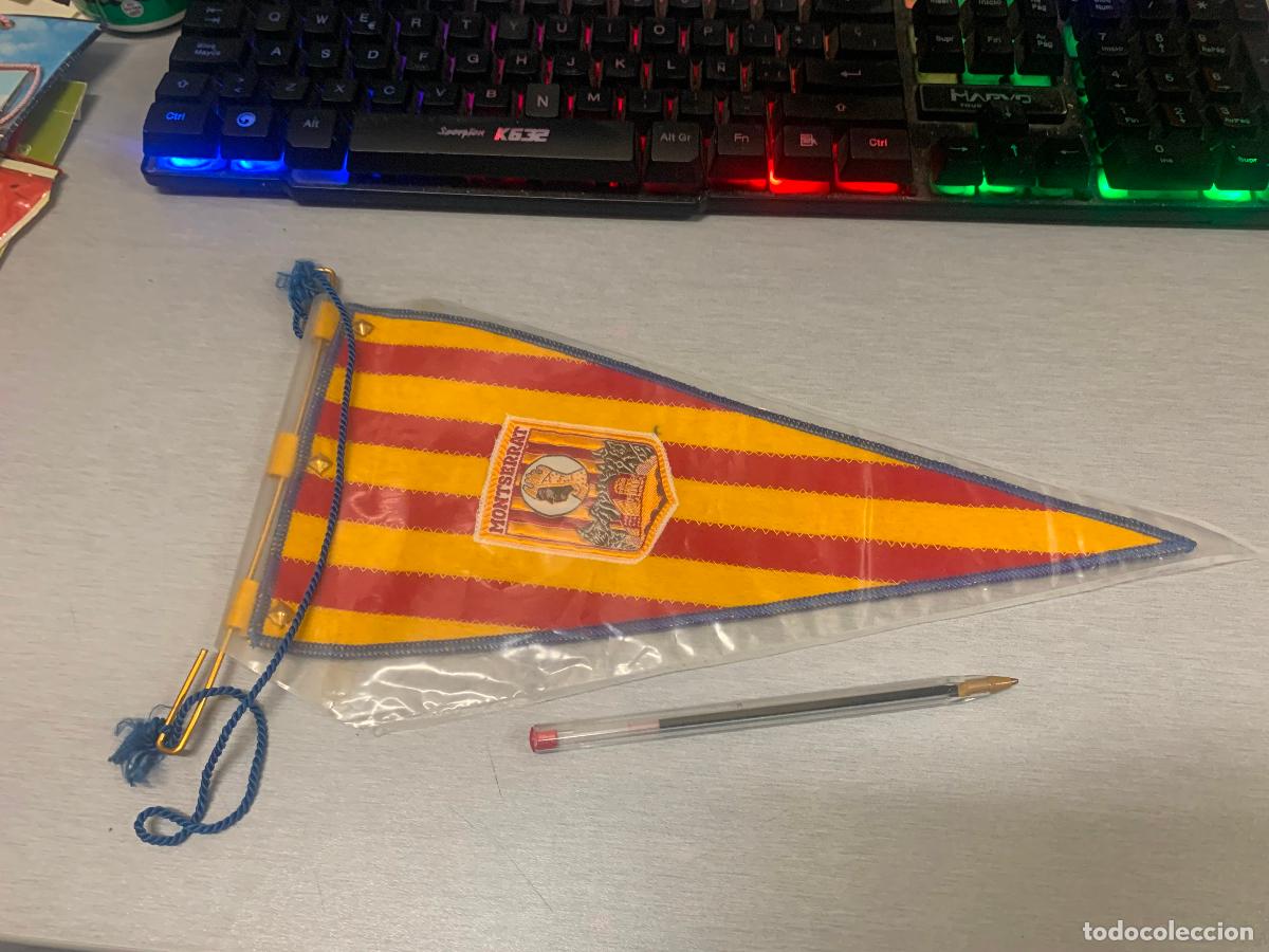 Collection pennants: BANDER&Iacute;N DE TELA MONSERRAT