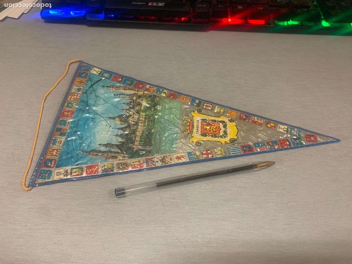 Banderines de colecci&oacute;n: BANDER&Iacute;N ZARAGOZA - PL&Aacute;STICO