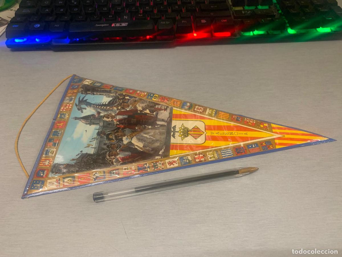 Banderines de colecci&oacute;n: BANDER&Iacute;N VALENCIA, FALLAS - PL&Aacute;STICO
