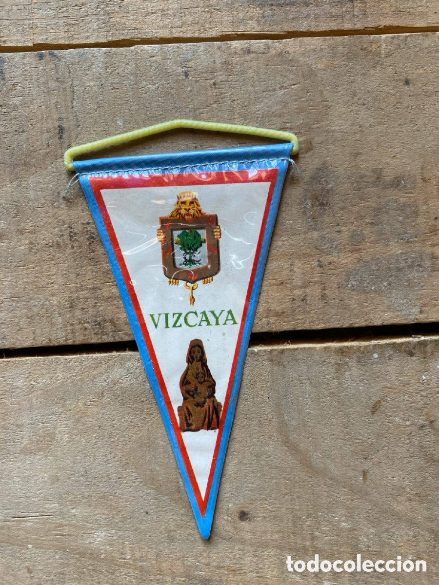 Banderines de colecci&oacute;n: Bander&iacute;n tur&iacute;stico Vizcaya a&ntilde;os 69