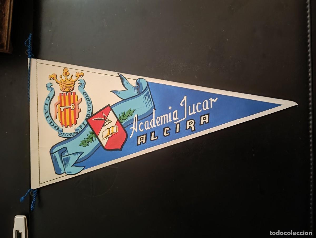 Sammlung von Wimpeln: BANDERIN DE TELA - ACADEMIA JUCAR DE ALCIRA / ALZIRA - A&Ntilde;OS 60