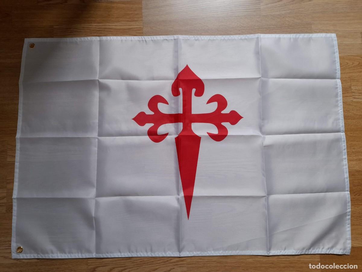 Banderines de colecci&oacute;n: Bandera Orden de Santiago Bandera orden de Caballeria de Santiago Bandera Cruz de Santiago