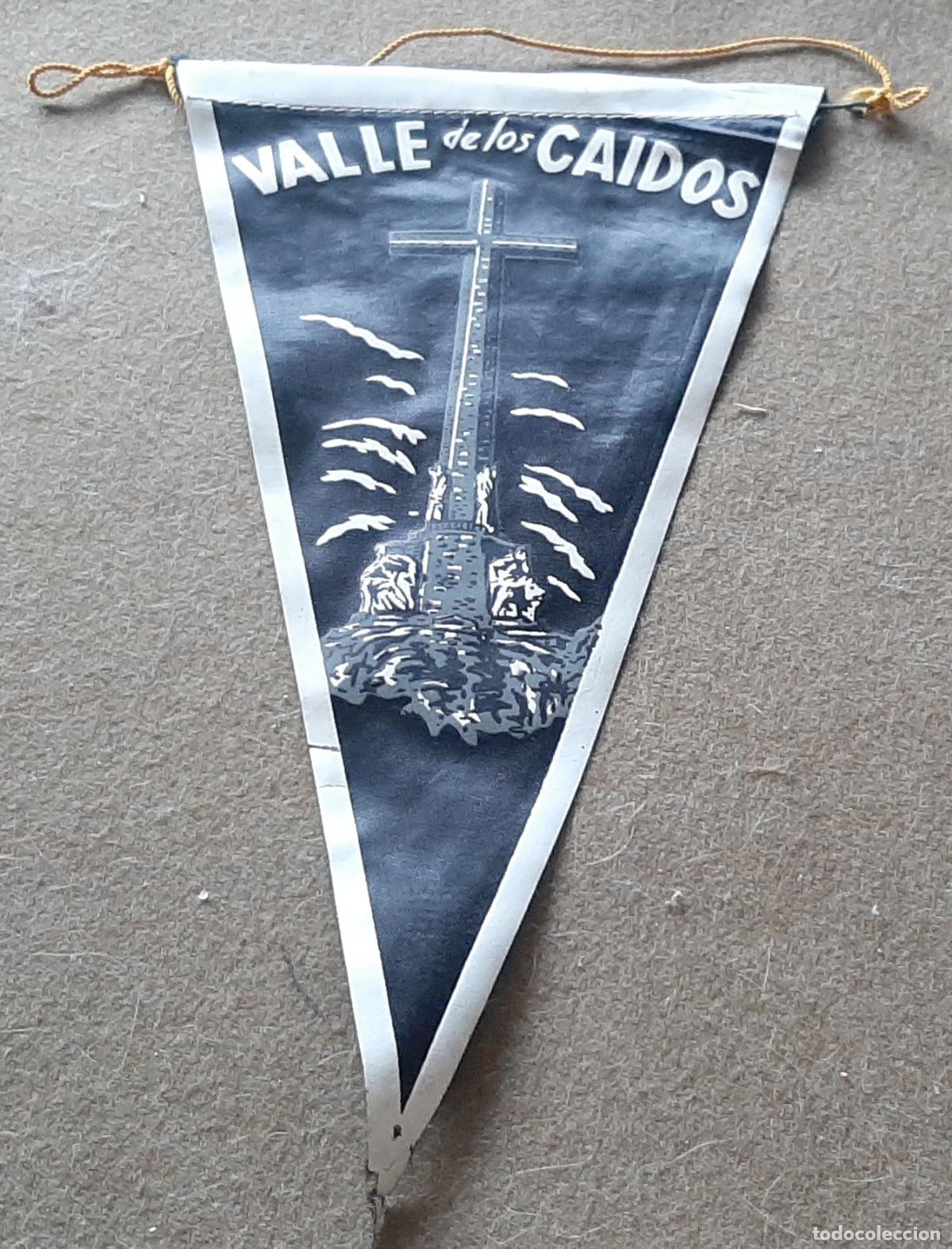 Banderines de colecci&oacute;n: ANTIGUO BANDERIN DEL VALLE DE LOS CAIDOS - COLOR NEGRO POCO VISTO
