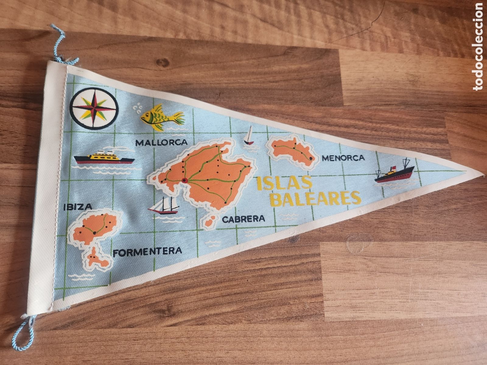 Banderines de colecci&oacute;n: Bander&iacute;n Mallorca - Menorca - Ibiza - Formentera