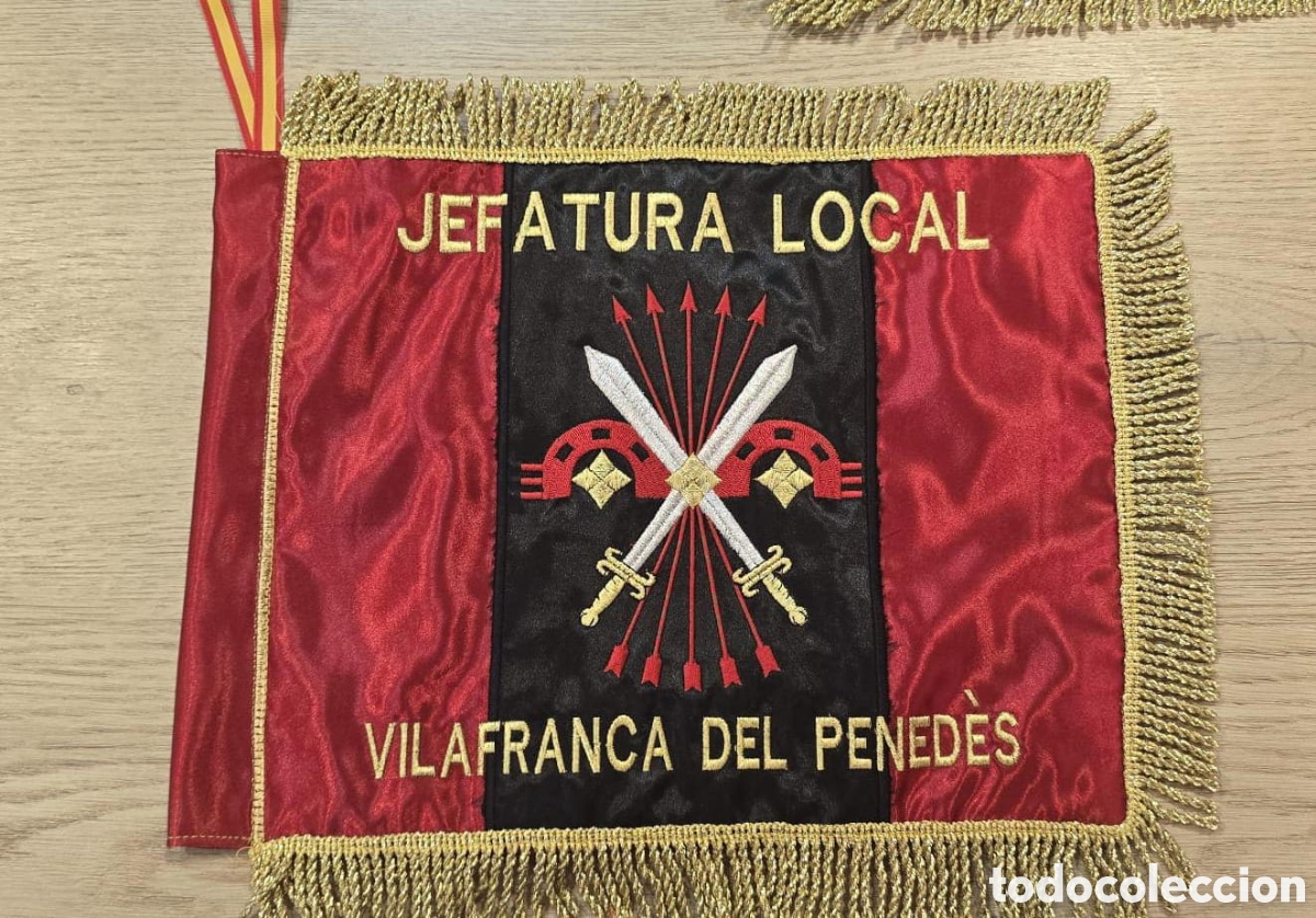 Banderines de colecci&oacute;n: Banderin jefatura local Vilafranca del Pened&eacute;s