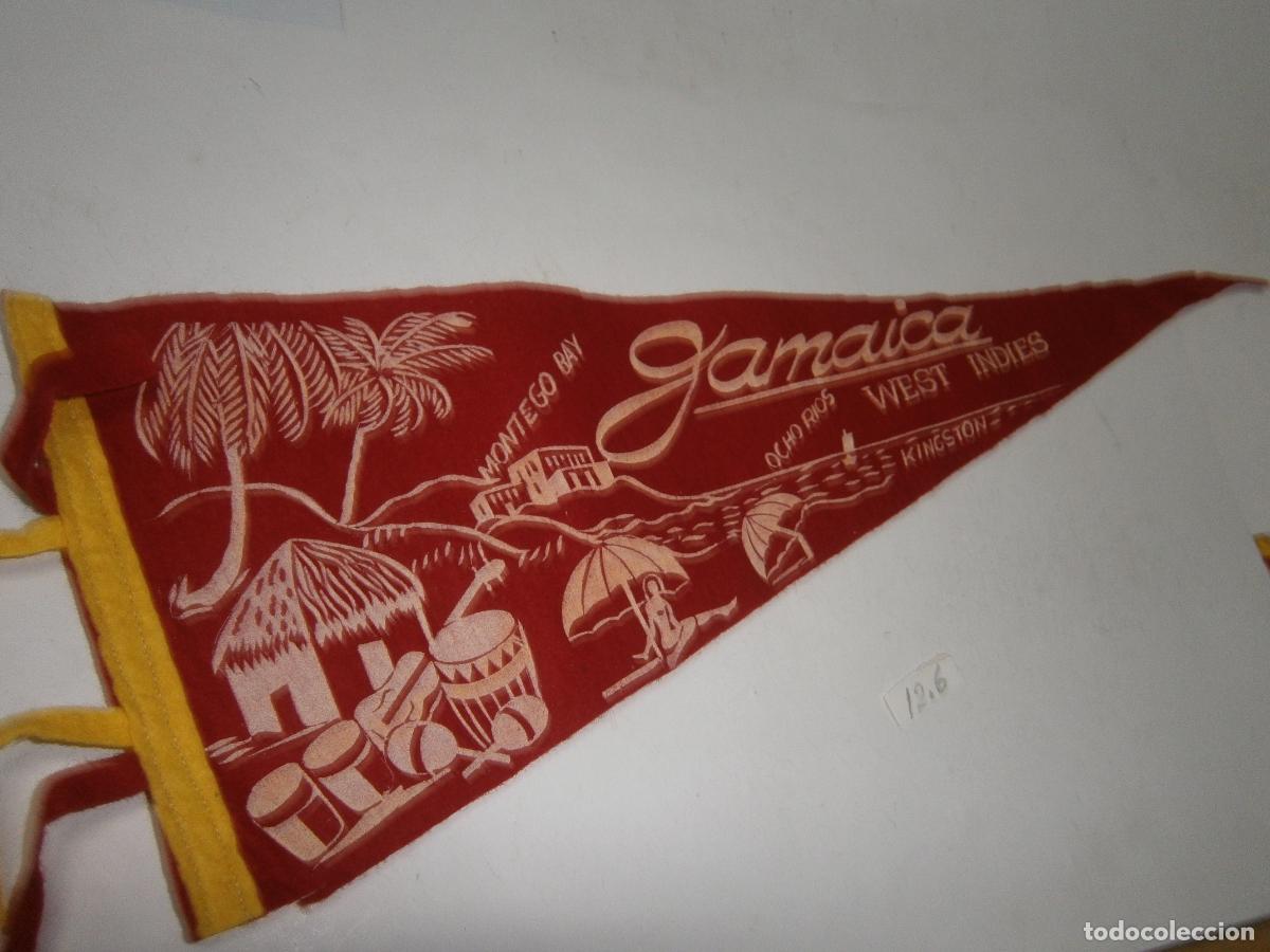 Banderines de colecci&oacute;n: ANTIGUO BANDERIN VINTAGE JAMAICA