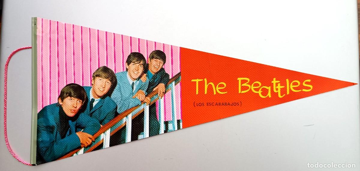 Banderines de colecci&oacute;n: BEATLES BANDERIN EDICIONES MANDOLINA. TALL. GRAFICOS FHER 1964 BILBAO