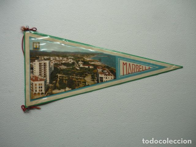 Banderines de colecci&oacute;n: MARBELLA MALAGA ANTIGUO BANDERIN
