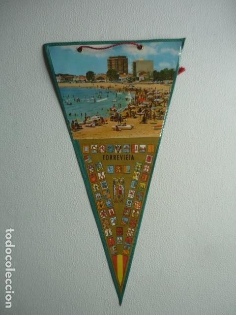 Banderines de colecci&oacute;n: TORREVIEJA ALICANTE ANTIGUO BANDERIN