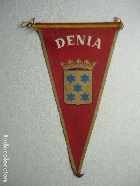 Banderines de colecci&oacute;n: DENIA ALICANTE ANTIGUO BANDERIN