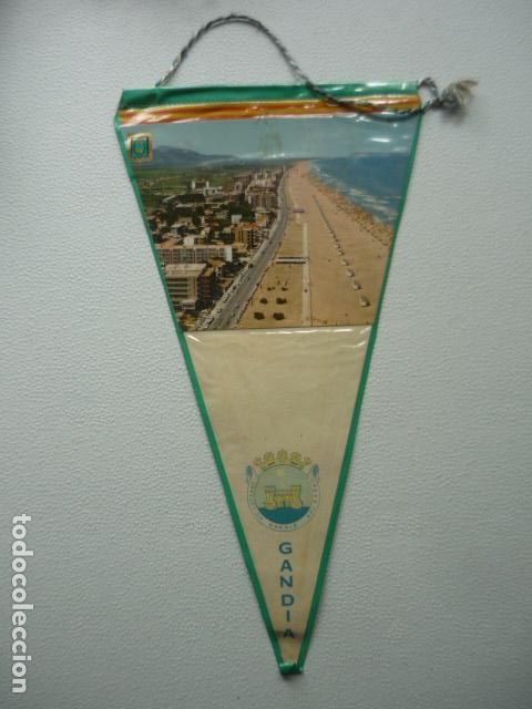 Banderines de colecci&oacute;n: GAND&Iacute;A VALENCIA ANTIGUO BANDERIN
