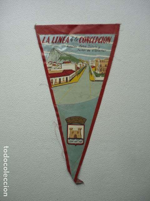 Banderines de colecci&oacute;n: LA L&Iacute;NEA DE LA CONCEPCION C&Aacute;DIZ ANTIGUO BANDERIN