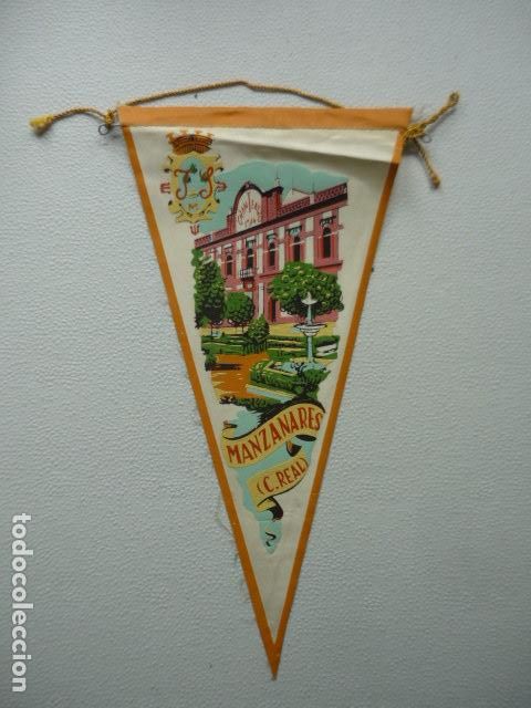 Banderines de colecci&oacute;n: MANZANARES CIUDAD REAL ANTIGUO BANDERIN