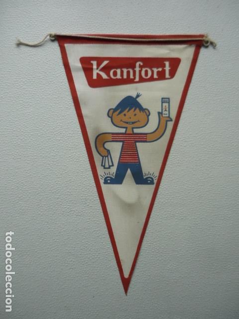 Banderines de colecci&oacute;n: KANFORT ANTIGUO BANDERIN