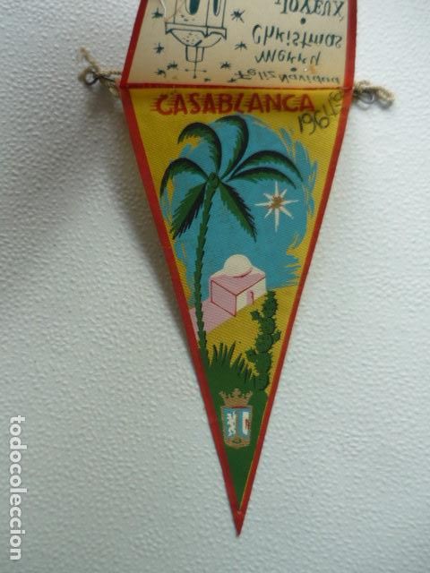 Banderines de colecci&oacute;n: MADRID SALA DE FIESTAS CLUB CASABLANCA ANTIGUO BANDERIN