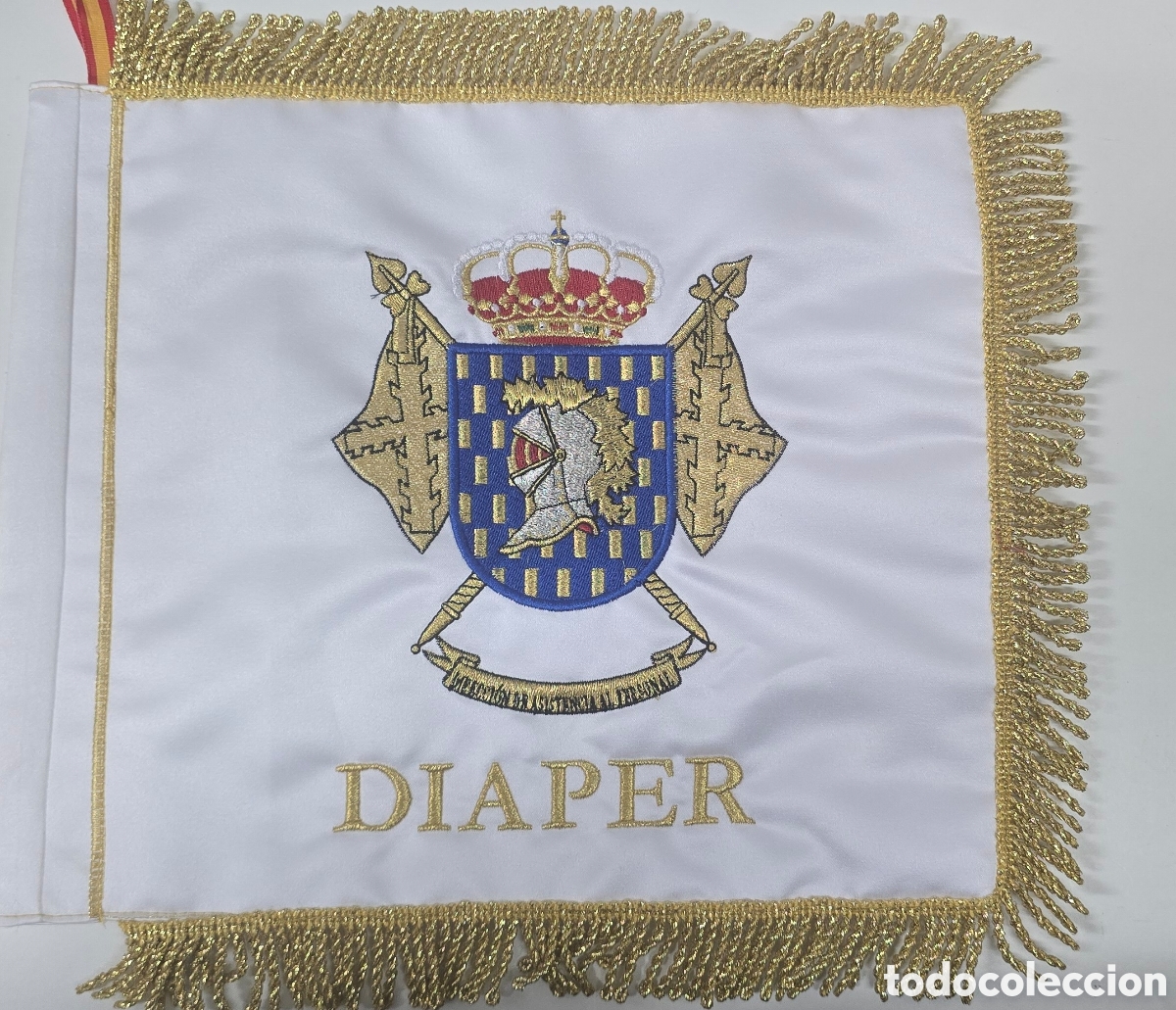 Banderines de colecci&oacute;n: Banderin militar DIAPER, DIRECCION DE ASISTENCIA AL PERSONAL