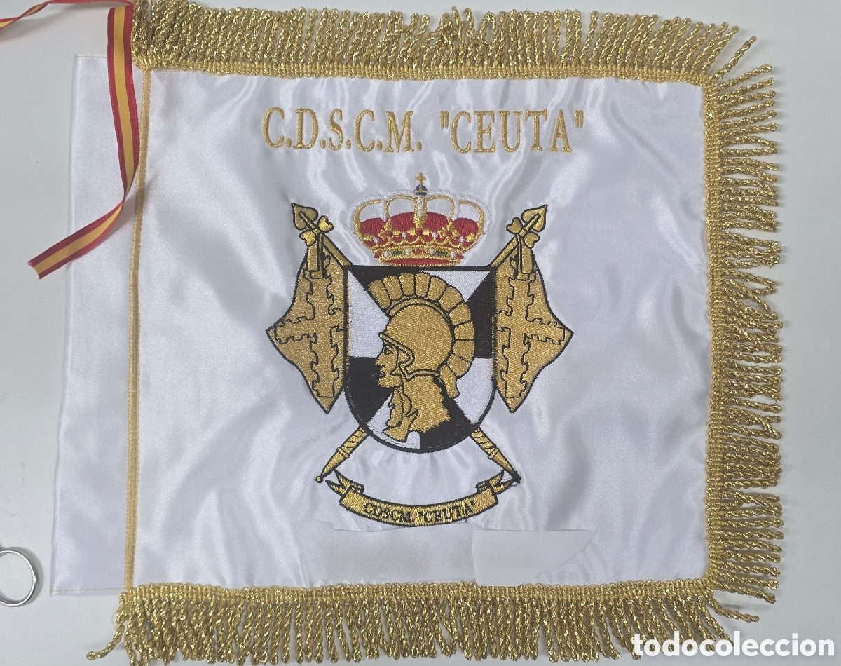 Banderines de colecci&oacute;n: Banderin CDSCM CEUTA, club militar