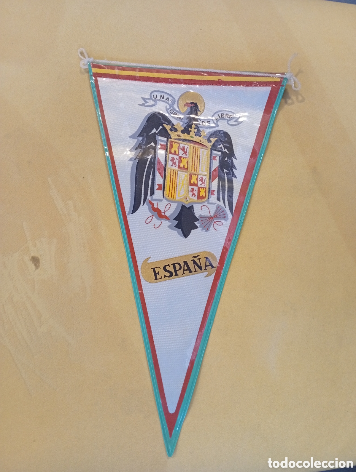 Banderines de colecci&oacute;n: Bander&iacute;n escudo de Espa&ntilde;a &aacute;guila