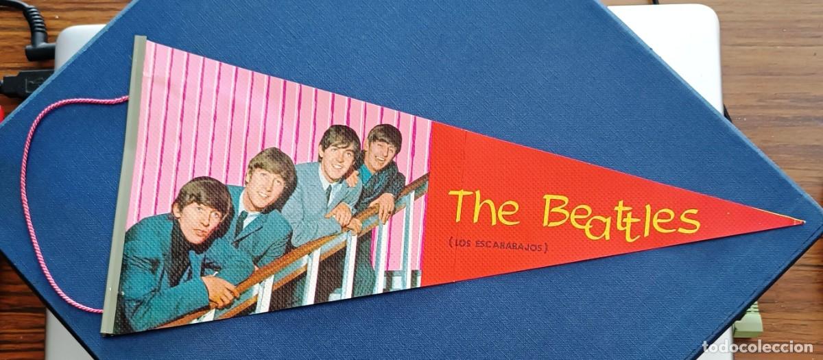 Banderines de colecci&oacute;n: BEATLES BANDERIN EDICIONES MANDOLINA. TALL. GRAFICOS FHER 1964 BILBAO