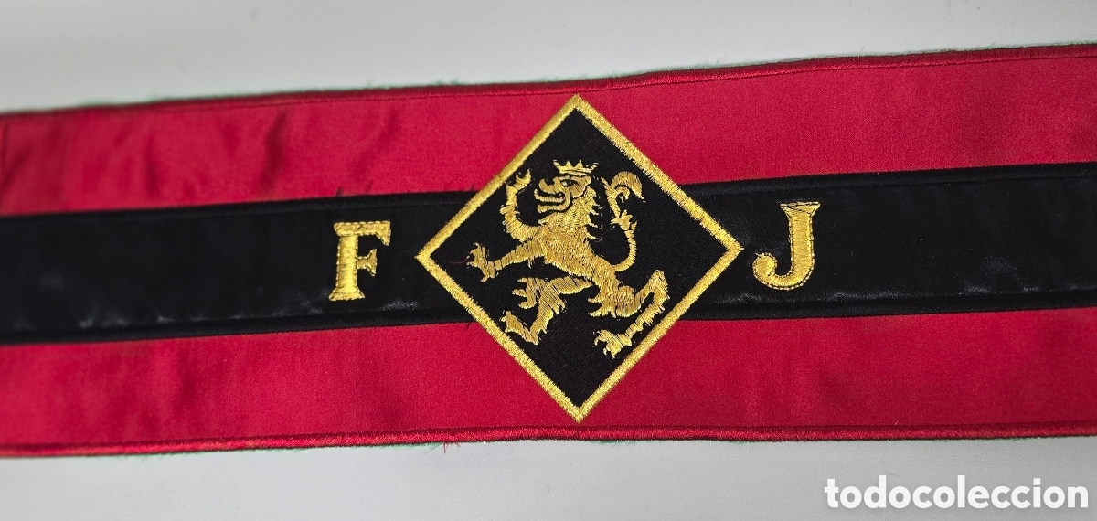 Banderines de colecci&oacute;n: Brazalete juventudes de falange con velcro