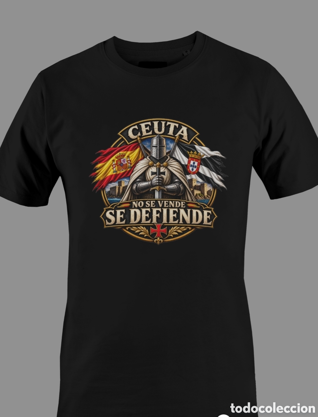 Banderines de colecci&oacute;n: Camiseta perosnaliza Ceuta no se vende, se defiende