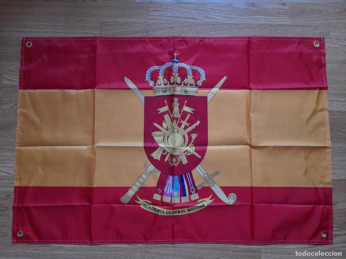 Banderines de colecci&oacute;n: Bandera Academia General Militar Zaragoza Bandera Espa&ntilde;a Bandera Militar