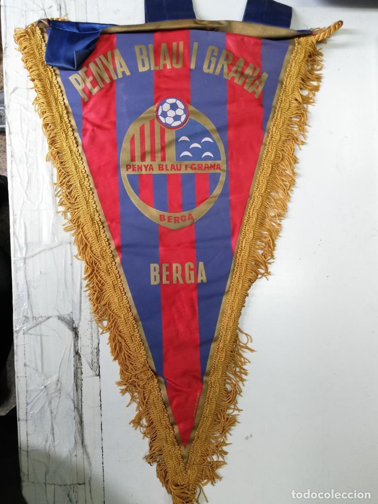 Banderines de colecci&oacute;n: Banderin: Penya Blau i grana de berga -