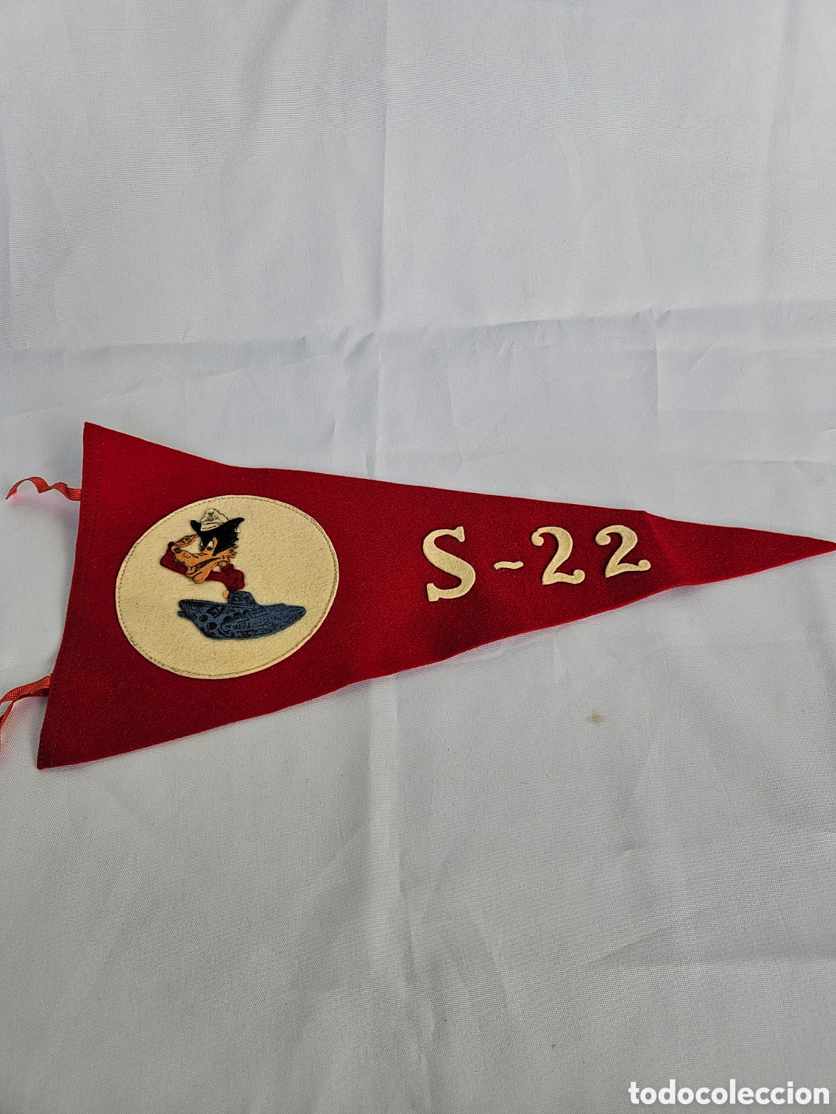 Banderines de colecci&oacute;n: BANDERIN DE FIELTRO SUBMARINO S-22
