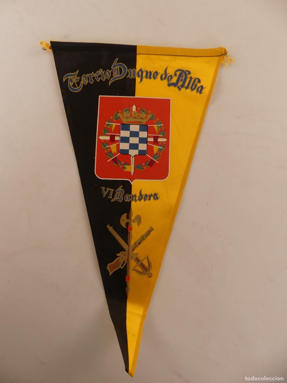Collection pennants: BANDERIN - TERCIO DUQUE DE ALBA VI BANDERA
