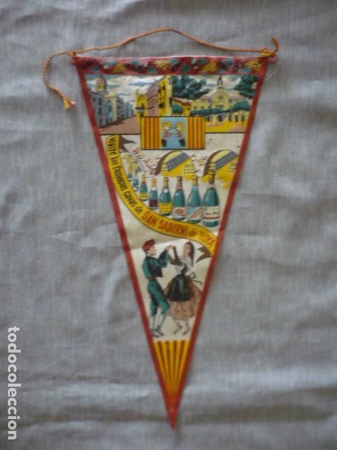 Fanions de collection: SAN SADURNI DE NOIA ANTIGUO BANDERIN