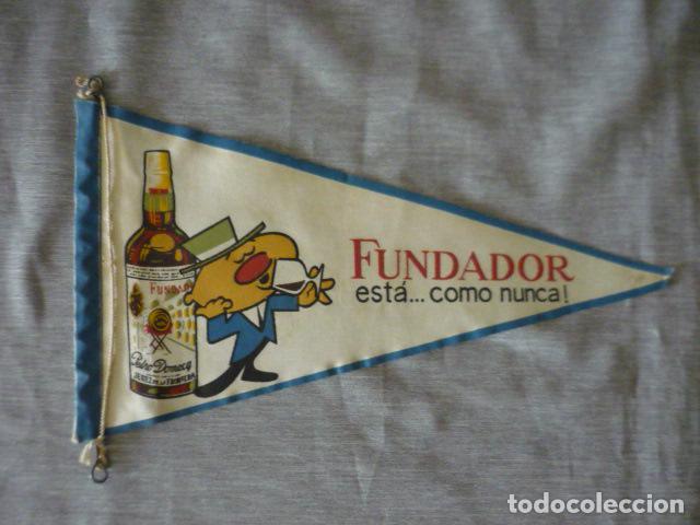 Banderines de colecci&oacute;n: COGNAC FUNDADOR ANTIGUO BANDERIN