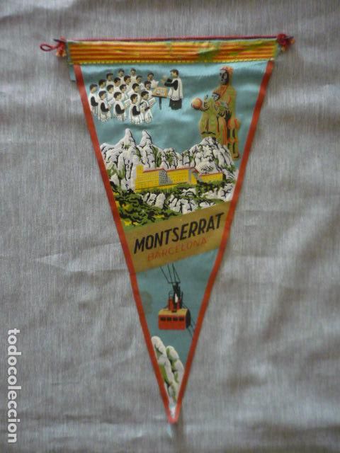 Collection pennants: MONTSERRAT BARCELONA ANTIGUO BANDERIN
