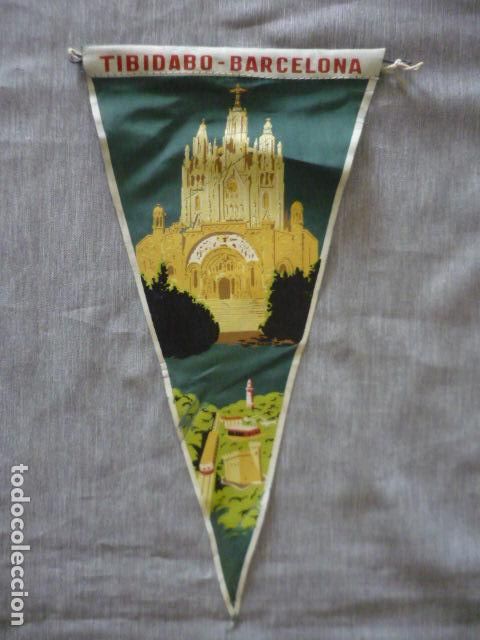 Fanions de collection: TIBIDABO BARCELONA ANTIGUO BANDERIN