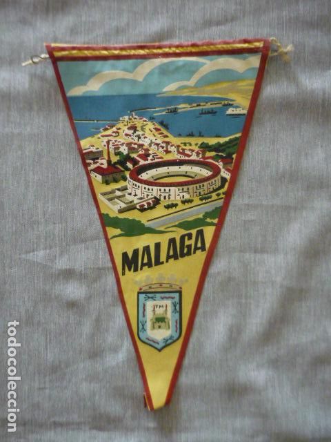 Banderines de colecci&oacute;n: MALAGA ANTIGUO BANDERIN