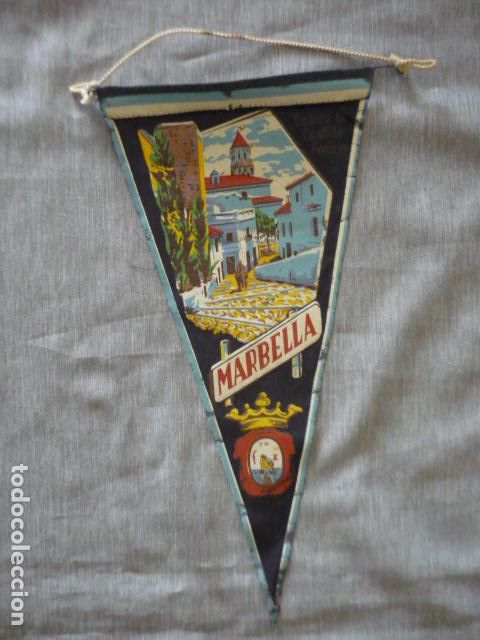 Sammlung von Wimpeln: MARBELLA MALAGA ANTIGUO BANDERIN