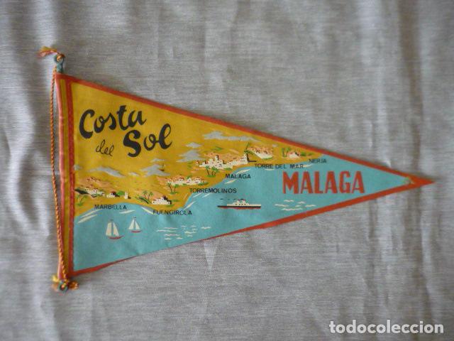 Fanions de collection: MALAGA ANTIGUO BANDERIN