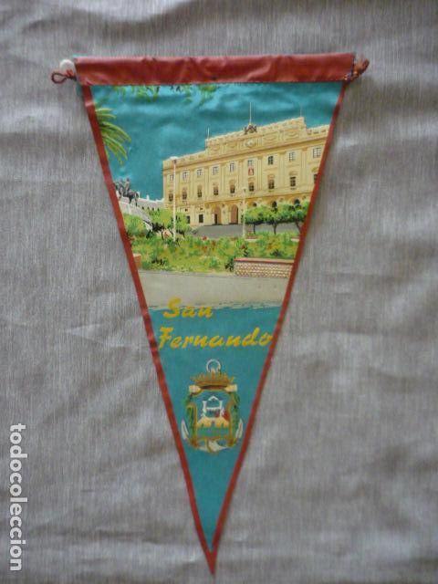 Banderines de colecci&oacute;n: SAN FERNANDO CADIZ ANTIGUO BANDERIN