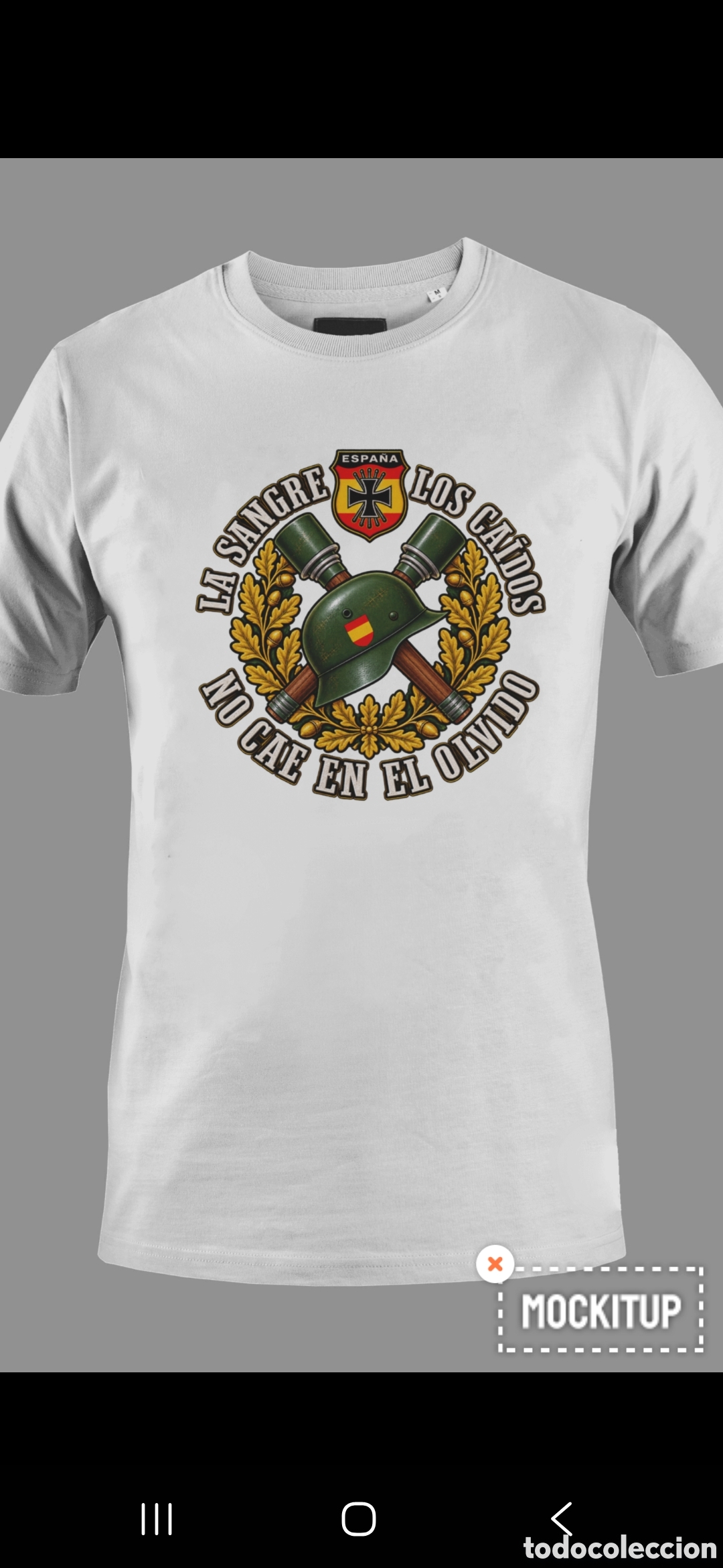 Banderines de colecci&oacute;n: Camiseta division azul