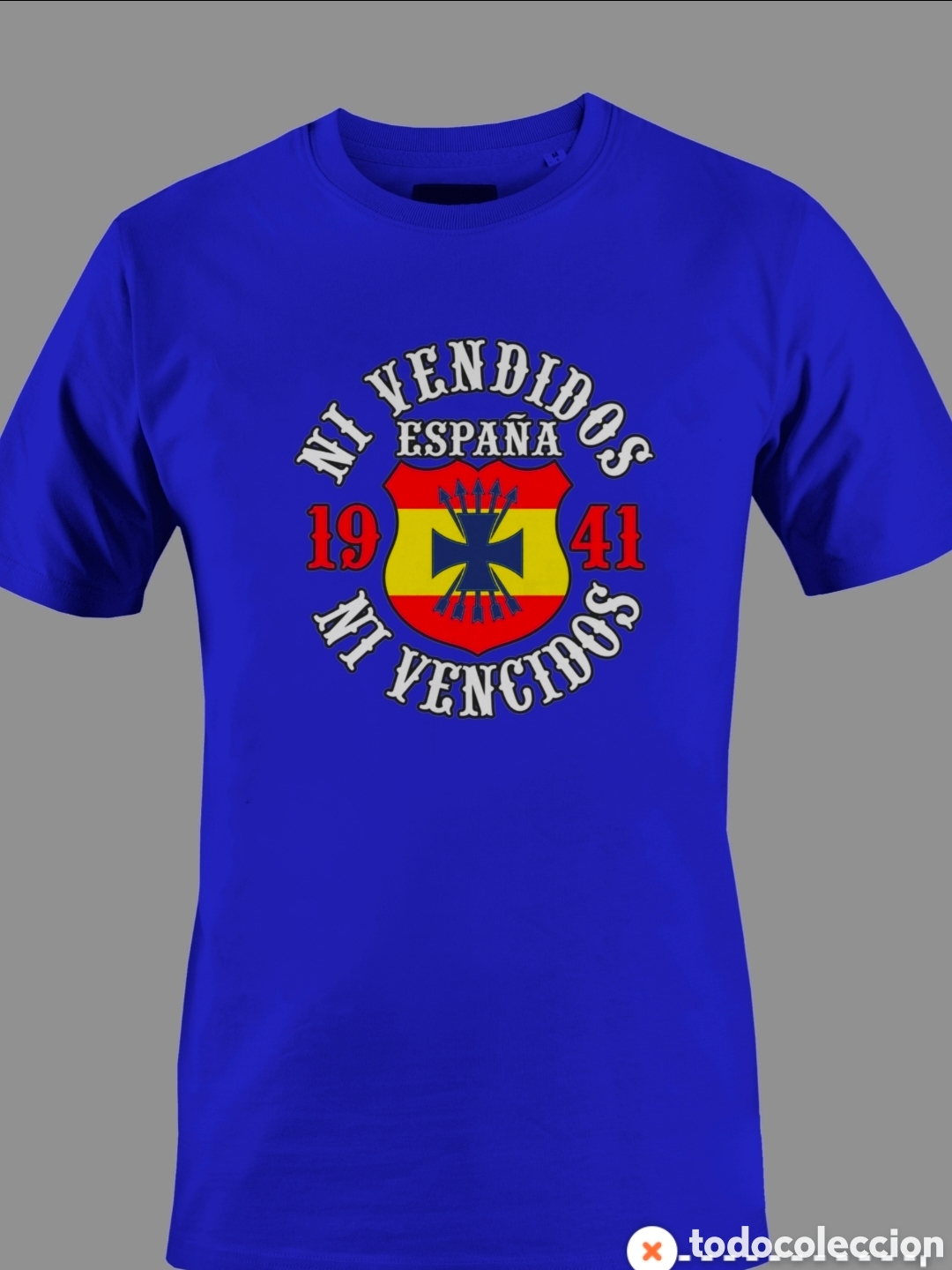 Banderines de colecci&oacute;n: Camiseta division azul ni vendidos ni vencidos