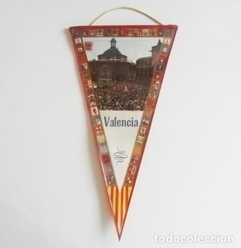 Banderines de colecci&oacute;n: ANTIGUO BANDER&Iacute;N DE VALENCIA FOTO RELIGIOSA (VIRGEN EN CALLE) - ESPA&Ntilde;A - VINTAGE -M&Aacute;S BAND. EN VENTA