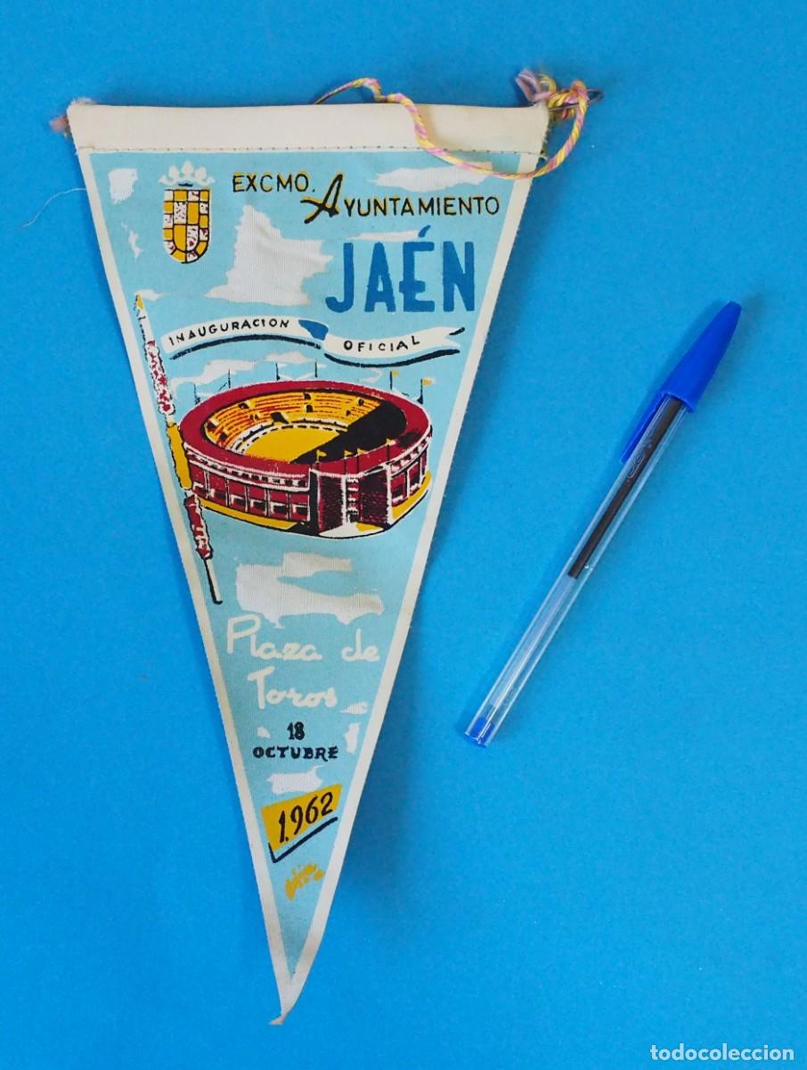 Banderines de colecci&oacute;n: BANDER&Iacute;N: INAUGURACI&Oacute;N DE LA PLAZA DE TOROS DE JA&Eacute;N. 18 DE OCTUBRE 1962