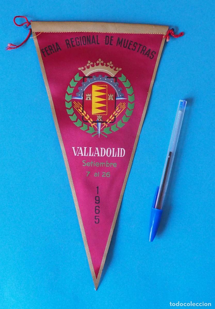 Banderines de colecci&oacute;n: BANDER&Iacute;N: FERIA REGIONAL DE MUESTRAS. VALLADOLID. A&Ntilde;O 1965