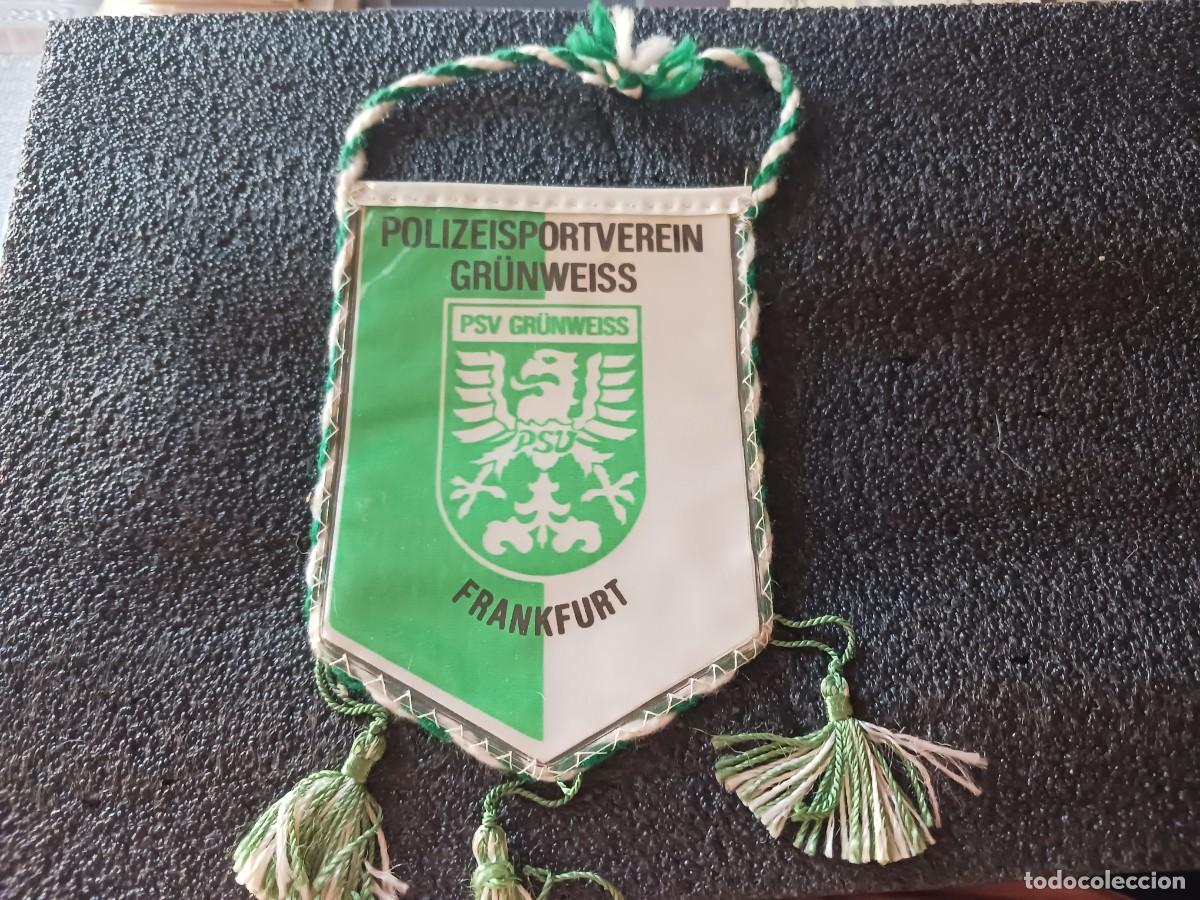 Banderines de colecci&oacute;n: banderin deportivo policia de frankfurt