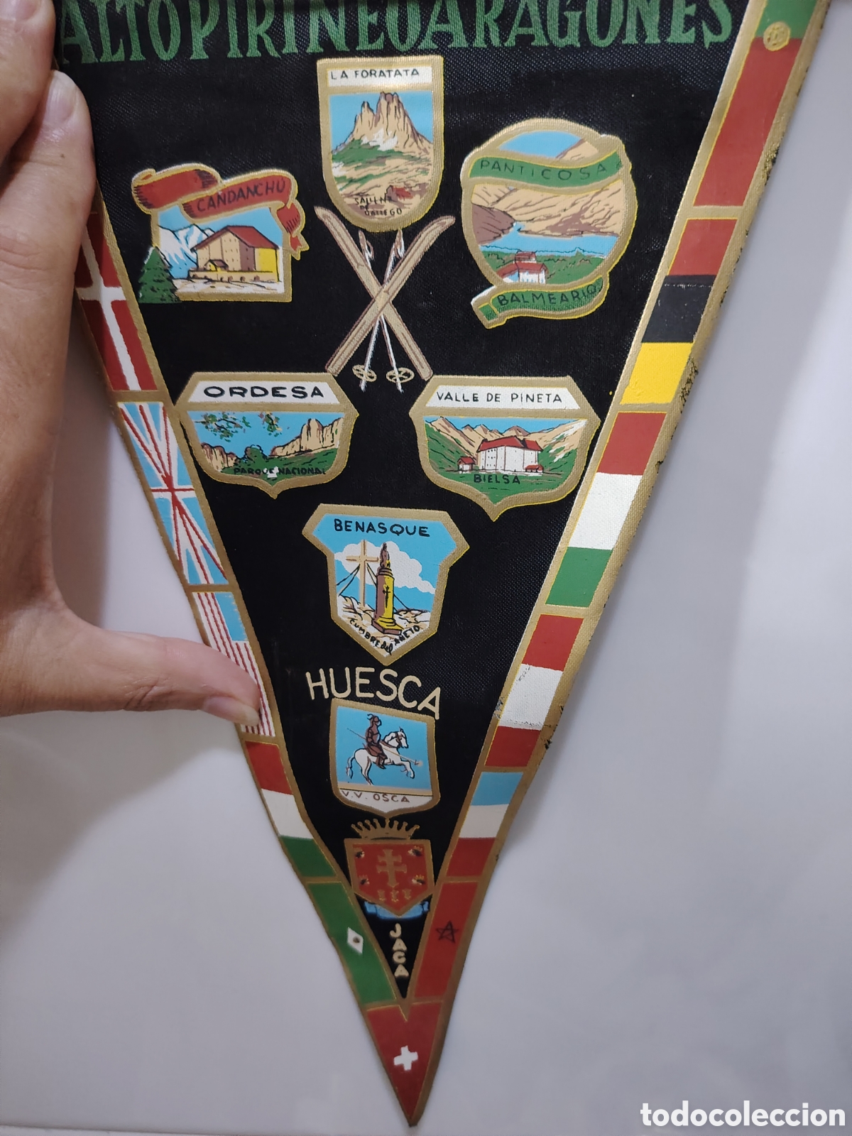 Banderines de colecci&oacute;n: Banderin Pirineo estaciones de esqui