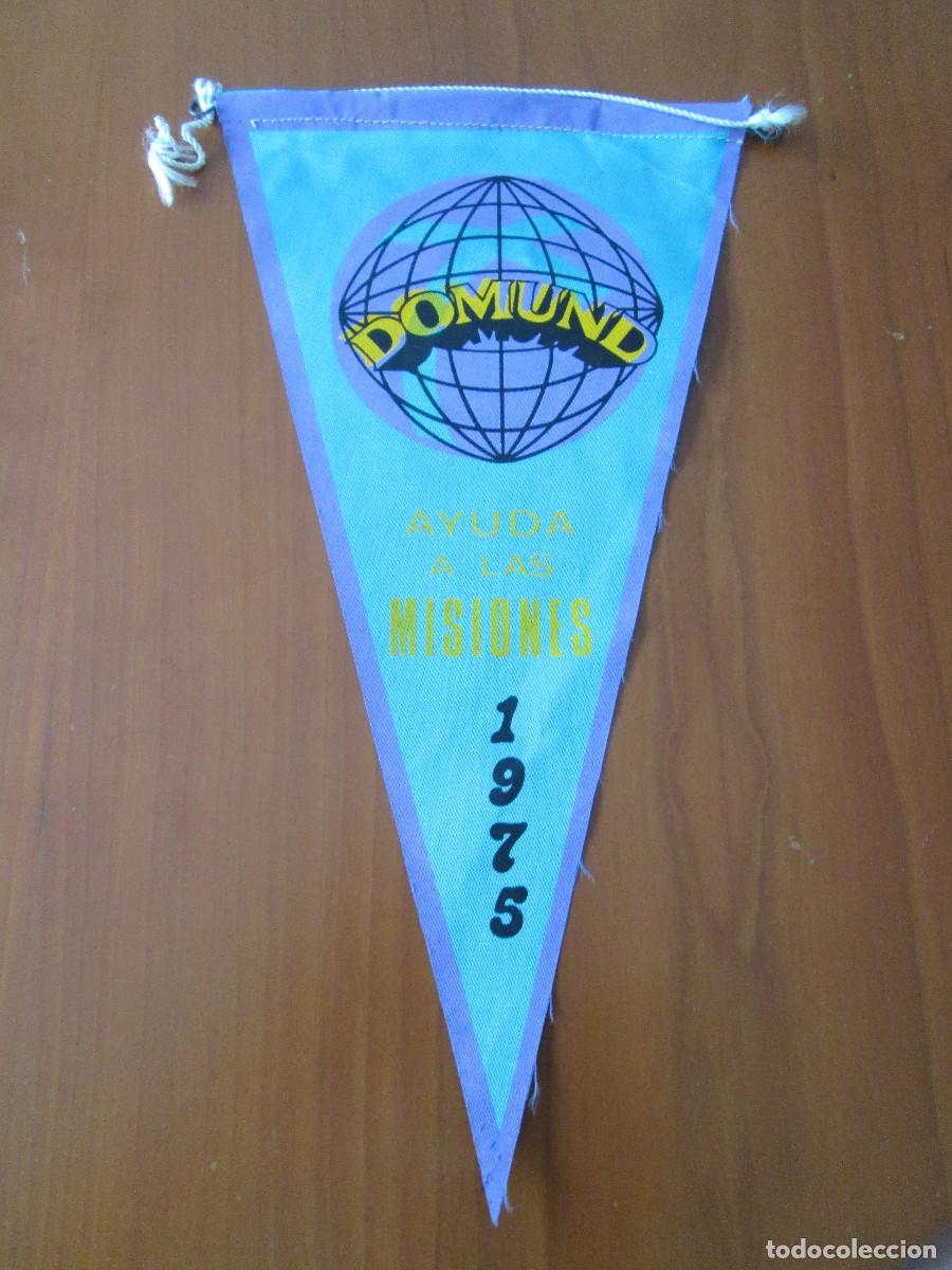 Banderines de colecci&oacute;n: BANDERIN - DOMUND AYUDA A LAS MISIONES - 1975