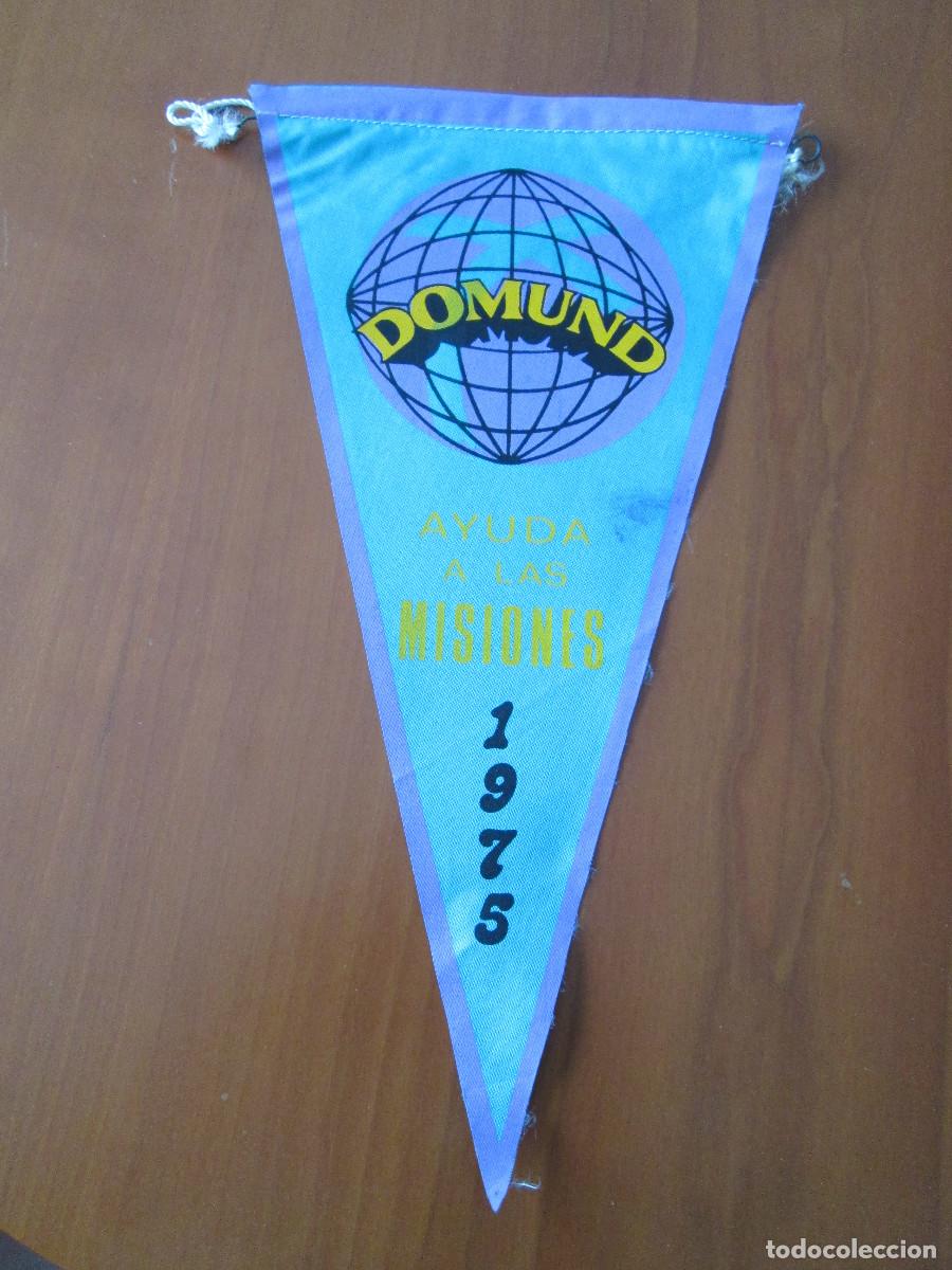 Banderines de colecci&oacute;n: BANDERIN - DOMUND AYUDA A LAS MISIONES - 1975