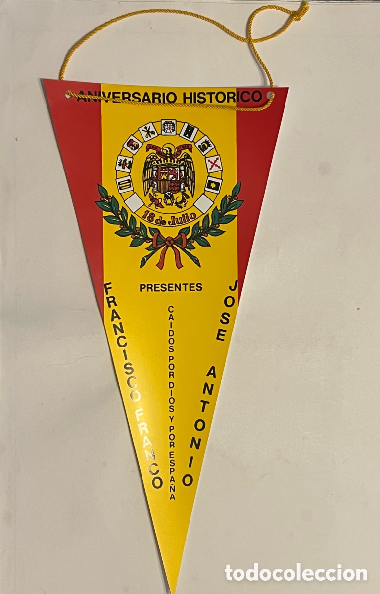 Banderines de colecci&oacute;n: BANDER&Iacute;N. Confederacion Nacional de Hermandades de Ex-Combatientes 20N (a.1977)