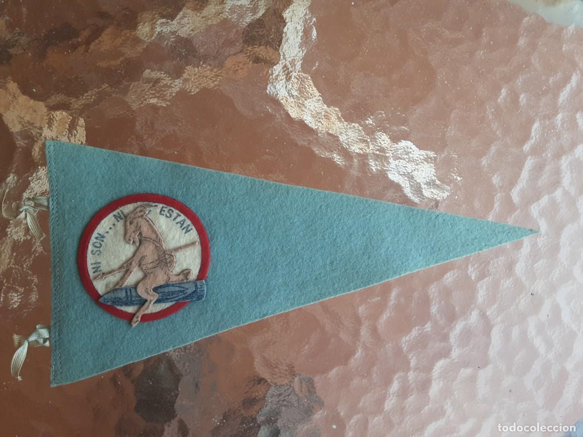 Banderines de colecci&oacute;n: Bander&iacute;n Guerra Civil &rdquo;Ni son ni est&aacute;n&rdquo; r&eacute;plica a&ntilde;os 60