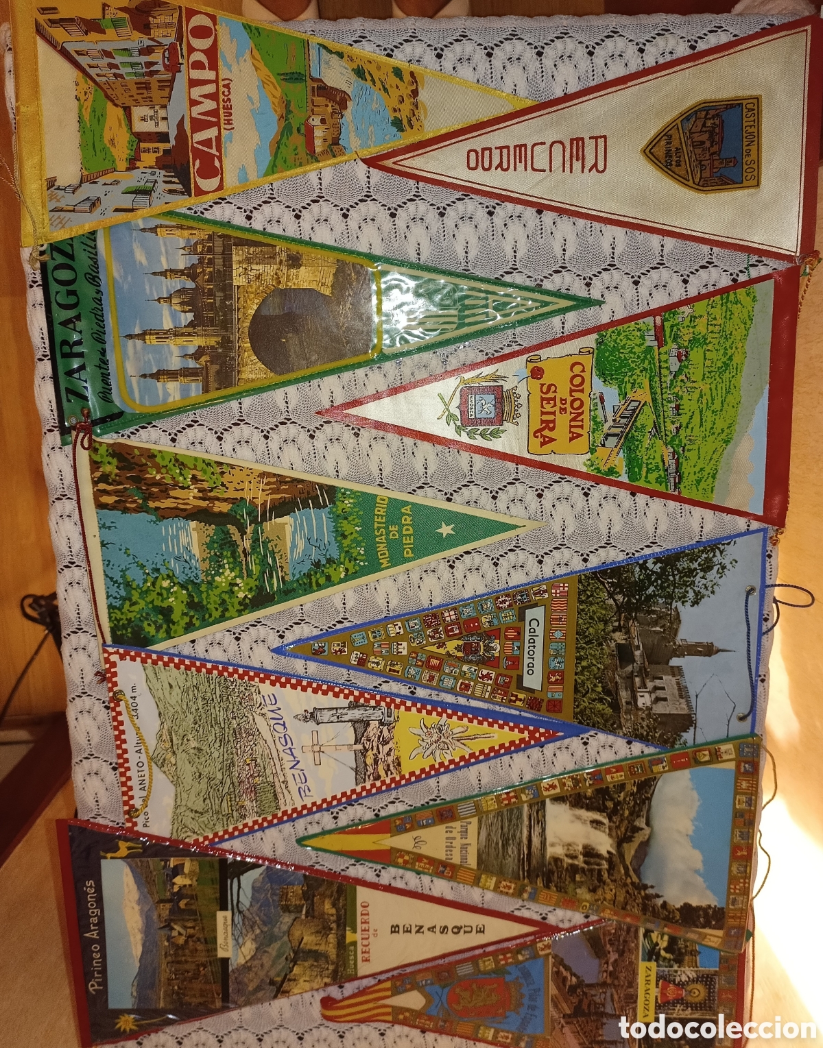 Banderines de colecci&oacute;n: 10 Banderines ciudades de Espa&ntilde;a