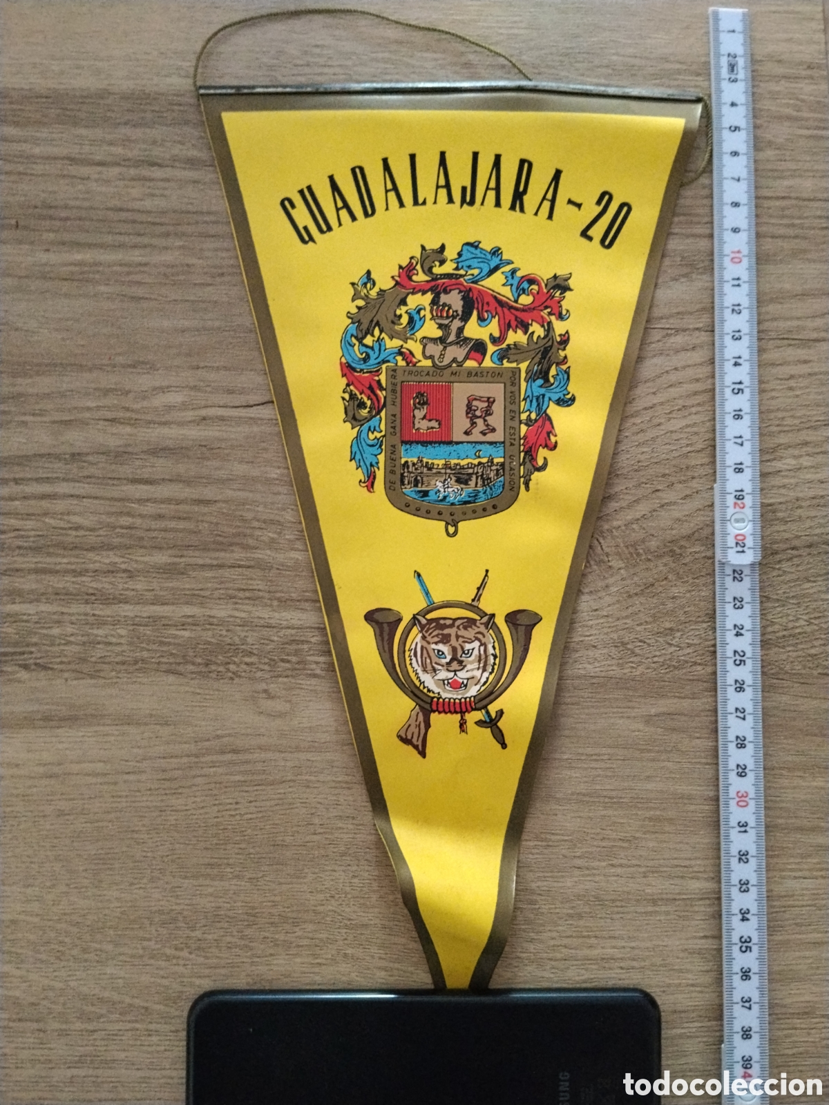 Banderines de colecci&oacute;n: Bander&iacute;n militar &eacute;poca franco regimiento infanter&iacute;a Guadalajara 20.ejercito espa&ntilde;ol.milicias univers